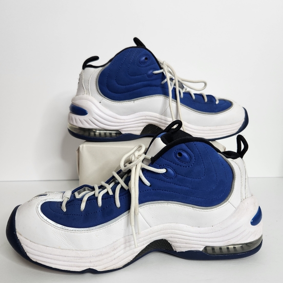 Nike Air Penny 2 - 2015 - Blue /White - Rare- - Men’s Size 9 - Picture 9 of 10